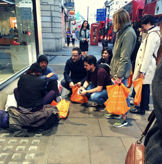 Connecting the dots of Mercy. A London story.